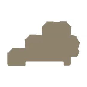   Capac pentru bornă din seria SAK AP DLD2.5/PE DB, bej, 1783800000 Weidmüller