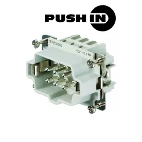   Insert de contact HDC, conector 500 V, 24 A, 6 poli, HDC HE 6 MP 1873530000 Weidmüller