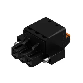   Conector cu mufă pentru PCB, conector cu carcasă BLF 5.08HC/03/180F SN BK BX 1012650000 Weidmüller