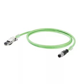   Cablu de conectare Profinet, M12/RJ45 Cat.5e, PUR, 5 metri 1044470050 Weidmüller
