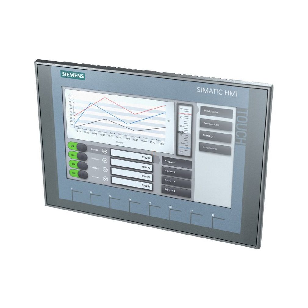 Siemens 6AV2123-2JB03-0AX0 KTP900 Basic PN, 9 col TFT (LCD), 800x480, tactil + taste, PROFINET, 10Mb / 256kB