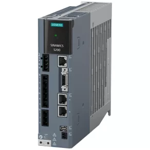   Siemens 6SL5510-1BE10-2AF0 S200, with PROFINET Input voltage: 380-480 V 3AC, -15%/+10%, 1.3A, 50/60Hz, Output voltage: 0-inpu 1.3A, 0-550Hz