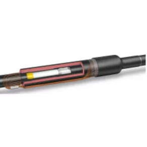   Conector Raychem MXSU-5131, cu un singur conductor, 24 kV, 95–240 mm², cu manșon 743209-014