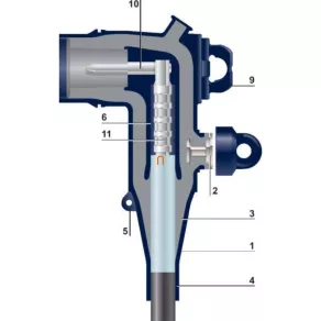  Fâșie termocontractabilă Raychem MWTM25/ 8-1000/S, cu perete mediu, cu adeziv 381522-000