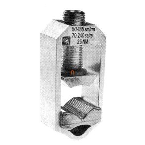   Clemă pentru conector V Raychem HEL-5837, 2 piese, 95-240 cm (dublă) 717774-000