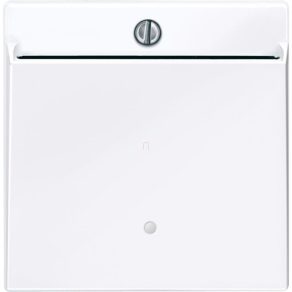   Capac pentru comutator hotelier Schneider Merten, System-M, alb activ, antibacterian 315625