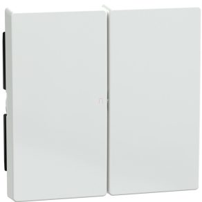 Cheie dublă Schneider Merten, Sistem-M, alb activ 432525