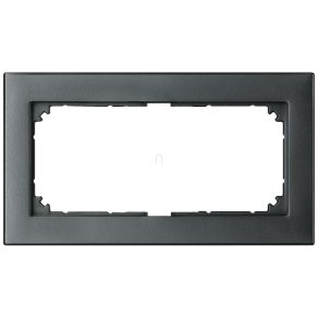   Cadru dublu Schneider Merten M-Plan, compartiment unic, antracit 488814