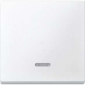   Comutator cu cheie Schneider Merten, pentru funcții de semnalizare luminoasă, System-M, alb mat 431019