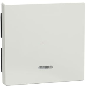   Comutator cu cheie Schneider Merten, pentru funcții de semnalizare luminoasă, System-M, alb polar 436019