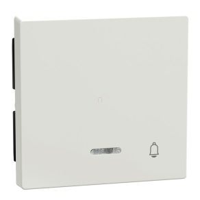   Comutator cu cheie Schneider Merten cu funcții de semnal sonor și indicator luminos, System-M, alb polar 435819