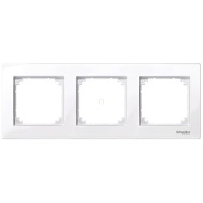 Rama triplă Schneider Merten M-Plan, alb activ 515325