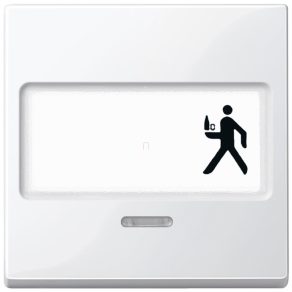   Cheie Schneider Merten etichetabilă pentru funcții de semnalizare luminoasă, System-M, alb polar 434719