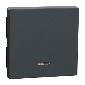   Comutator cu cheie Schneider Merten, pentru funcții de semnalizare luminoasă, System-M, antracit 431014