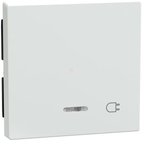   Comutator cu cheie Schneider Merten, cu terminal plug-in, pentru funcții de semnalizare luminoasă, System-M, alb activ 435225