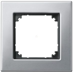   Cadru simplu Schneider Merten M-Plan, platină (metal) 475160