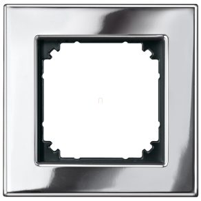 Cadru simplu Schneider Merten M-Plan, crom (metal) 475139