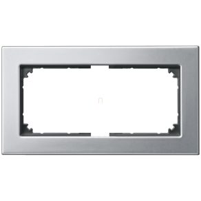   Schneider Merten M-Plan cadru dublu, cameră simplă, platină (metal) 475860