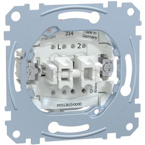   Schneider Electric Merten - MEG3615-0000 - Comutator pentru candelabru, cu arc, 16AX