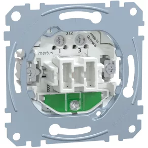  Schneider Merten Întrerupător bipolar, cu indicator luminos, cu șuruburi, 16AX MEG3502-0000