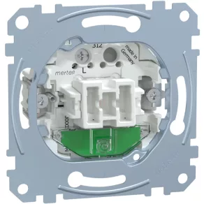   Comutator Schneider Merten, cu indicator luminos, cu șuruburi, 16AX MEG3536-0000