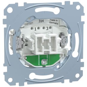   Comutator Schneider Merten Cross, cu indicator luminos, cu arc, 10AX MEG3137-0000