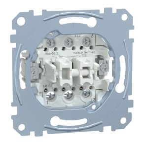   Schneider Electric Merten - MEG3059-0000 - Comutator dublu, tip șurub, 10 A
