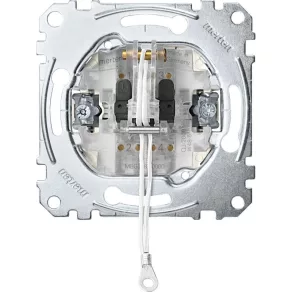   Schneider Electric Merten - MEG3182-0000 - Întrerupător bipolar cu cablu de tragere, cu arc, 10 A