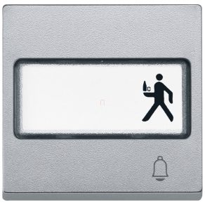   Cheie Schneider Merten etichetabilă cu semnal sonor, Sistem-M, aluminiu MEG3365-0460