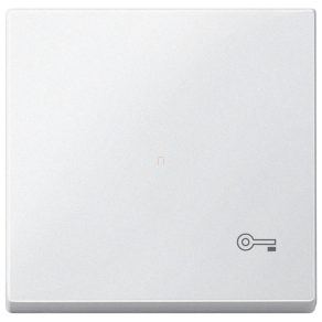   Cheie Schneider Merten, cu simbol cheie, System-M, alb mat MEG3303-0419