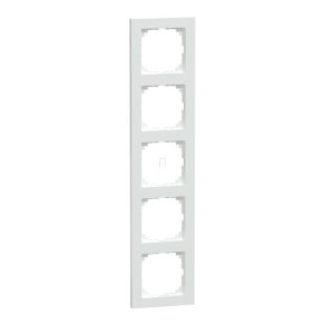   Schneider Electric Merten M-Pure - MEG4050-3625 - cadru cu cinci locașuri, alb activ