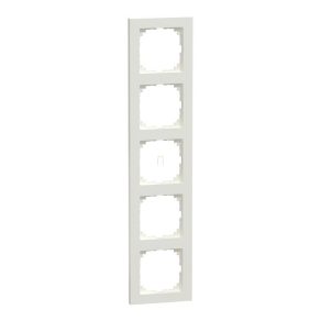   Schneider Electric Merten M-Pure - MEG4050-3619 - cadru cu cinci locuri, alb polar
