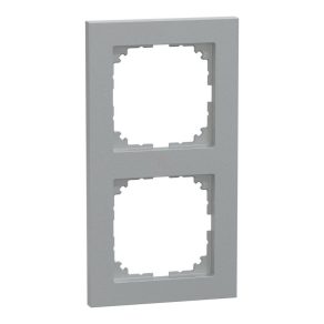   Schneider Electric Merten M-Pure - MEG4020-3660 - cadru dublu, aluminiu