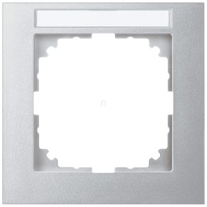   Cadru simplu inscriptibil Schneider Merten M-Pure, aluminiu MEG4011-3660
