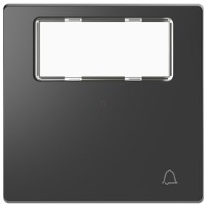   Schneider Electric Merten System Design - MEG3365-6034 - Tastă etichetabilă cu semnal sonor, antracit