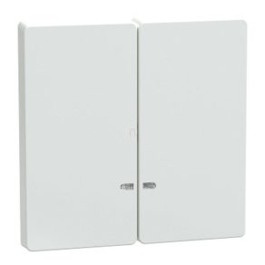   Schneider Electric Merten System Design - MEG3420-6035 - Cheie dublă, pentru funcții de semnalizare luminoasă, alb lotus
