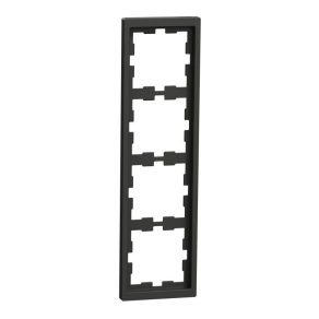   Schneider Electric Merten D-Life - MEG4040-6534 - cadru cvadruplu, antracit