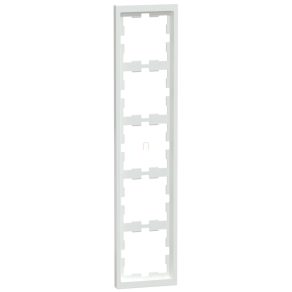   Schneider Electric Merten D-Life - MEG4050-6535 - cadru cu cinci locuri, alb lotus
