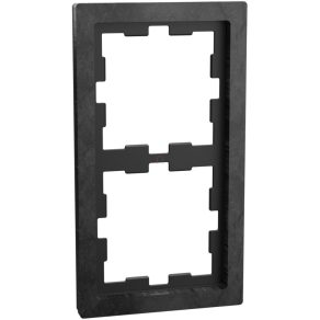   Schneider Electric Merten D-Life - MEG4020-6547 - cadru dublu, ardezie (piatră)