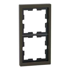   Schneider Electric Merten D-Life - MEG4020-6552 - cadru dublu, mocha