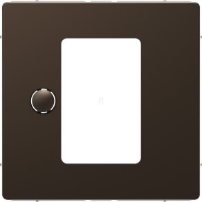   Schneider Electric Merten System Design - MEG5775-6052 - Capac pentru termostat cu ecran tactil, mocha