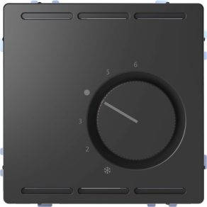   Schneider Electric Merten System Design - MEG5763-6034 - Termostat de cameră, contact de comutare, 24 V, antracit