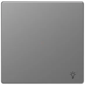   Schneider Electric Merten System Design - MEG3302-6036 - cheie cu indicator luminos, oțel