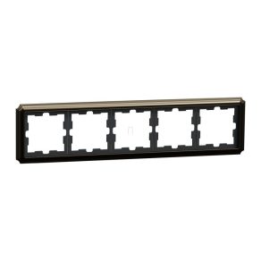   Schneider Electric Merten D-Antik - MEG4050-4752 - cadru cu cinci locuri, mocha
