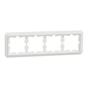   Schneider Electric Merten D-Antik - MEG4040-4735 - cadru cvadruplu, alb lotus