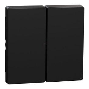   Schneider Electric Merten System-M - MEG3400-0403 - Cheie dublă, negru