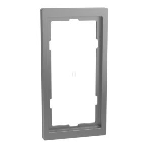   Schneider Electric Merten D-Life - MEG4025-6536 - cadru dublu, spațiu simplu, oțel