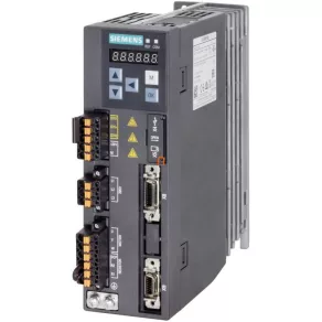   Convertor de frecvență Siemens 1F, 200-240 V, 0,4 kW, 2,6 A, cu filtru încorporat - Sinamics V90 Profinet 6SL3210-5FB10-4UF1