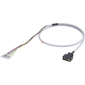   Cablu I/O asamblat Siemens 6SL3260-4MA00-1VB0, conector MDR cu 20 de pini, 1 m, pentru SINAMICS V90 PROFINET (PN)