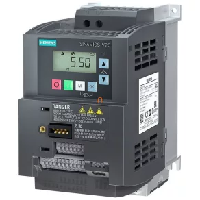   Convertor de frecvență Siemens 1F, 200-240 V, 1,5 kW, 7,8 A, cu filtru C1 încorporat, panou BOP, - Sinamics V20 6SL3210-5BB21-5BV1
